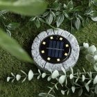 Entac Kerti Szolár Talajlámpa kő hatású, átmérő: 115mm  EGSL-P8LGR-S/5999097971261