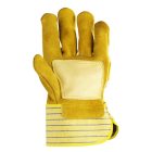 Munkavédelmi  Rakodókesztyű sárga marhahasíték, színmarhabőr tenyérmegerősítés 153  10/XL