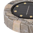 Entac Kerti Szolár Talajlámpa mozaik hatású, átmérő: 115mm  EGSL-P8LGR-M/5999097971247