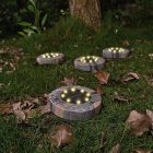 Entac Kerti Szolár Talajlámpa mozaik hatású, átmérő: 115mm  EGSL-P8LGR-M/5999097971247