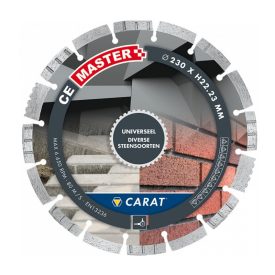   Hikoki Carat CEM2303000 Gyémánt vágótárcsa szegmentált beton/vasbeton/tégla/kő  230x22,2m