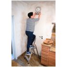 Krause CORDA Alu háztartási létra 3 fokos (000712)