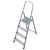 Krause CORDA Alu háztartási létra 4 fokos 705