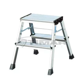   Krause MONTO Rolly gurítható lépcsőfokos fellépő 2x2 fokos alu (130037)