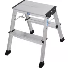 Krause MONTO Rolly gurítható lépcsőfokos fellépő 2x2 fokos alu (130037)