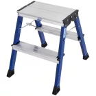 Krause MONTO Rolly gurítható lépcsőfokos fellépő 2x2 fokos kék (130082)