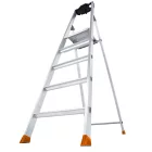 Krause MONTO Solido lépcsőfokos állólétra 5 fokos (126641)