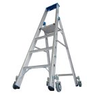 Krause STABILO Gurítható lépcsőfokos állólétra 4 fokos (124616)