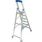 Krause STABILO Gurítható lépcsőfokos állólétra 6 fokos (124630)