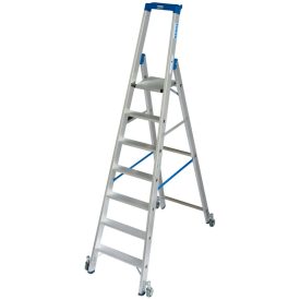   Krause STABILO Gurítható lépcsőfokos állólétra 7 fokos (124647)