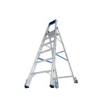 Krause STABILO Gurítható lépcsőfokos állólétra 7 fokos (124647)