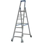 Krause STABILO Gurítható lépcsőfokos állólétra 7 fokos (124647)