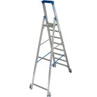 Krause STABILO Gurítható lépcsőfokos állólétra 8 fokos (124654)