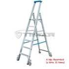 Krause STABILO Gurítható lépcsőfokos állólétra 12 fokos (124678)