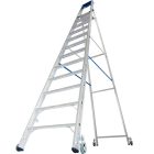 Krause STABILO Gurítható lépcsőfokos állólétra 12 fokos (124678)