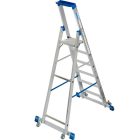 Krause STABILO Gurítható lépcsőfokos állólétra kitámasztóval 6 fokos (127303)