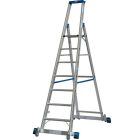 Krause STABILO Gurítható lépcsőfokos állólétra kitámasztóval 7 fokos (127310)