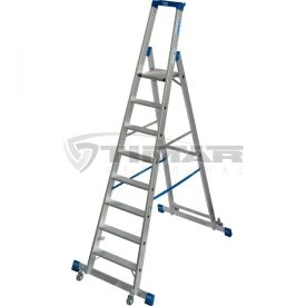   Krause STABILO Gurítható lépcsőfokos állólétra kitámasztóval 8 fokos (127327)