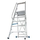 Krause STABILO Lépcsőfokos állólétra nagy dobogóval 6 fokos (127761)