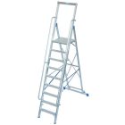 Krause STABILO Lépcsőfokos állólétra nagy dobogóval 9 fokos (127792)