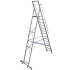 Krause STABILO Lépcsőfokos állólétra nagy dobogóval 14 fokos (127846)