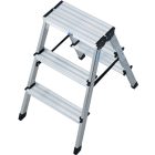 Krause MONTO Dopplo két oldalon járható lépcsőfokos állólétra 2x3 fokos 120328