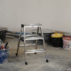 Krause MONTO Dopplo két oldalon járható lépcsőfokos állólétra 2x3 fokos 120328