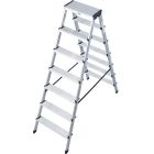 Krause MONTO Dopplo két oldalon járható lépcsőfokos állólétra 2x7 fokos 120366