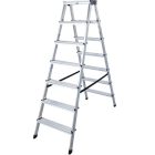 Krause MONTO Dopplo két oldalon járható lépcsőfokos állólétra 2x7 fokos 120366