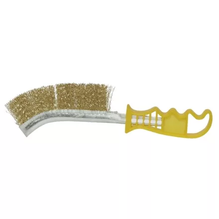 Drótkefe SPID kefe bronz (sárga) (011206-0006)