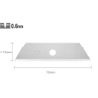 Olfa  Tartalék trapézpenge 17,5mm/72mm/0,6mm IPARI (5db)  SKB-2/5B