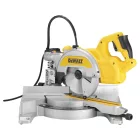 DeWalt  DWS777-QS Gérvágó, dönthető, kihúzható 1800W