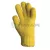 Munkavédelmi  Kesztyű Sárga vastag 27cm hosszú, kötött kevlar, hőálló, vágásbiztos 4655  10/XL