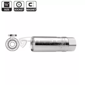   HANS Gyertya dugókulcsfej, mágneses 1/2 colos 20,8mm 040103-0088