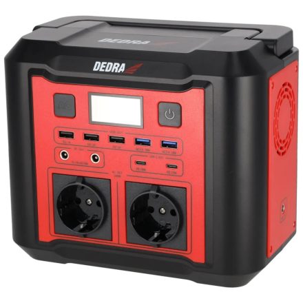 Dedra DEZS0300 Tápállomás (generátor) beépített akkuval, 300/500W