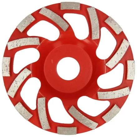 Hikoki  4100292 Gyémánt csiszolótárcsa szegmentált, friss beton/mész/cement 125x22,2mm