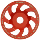 Hikoki  4100292 Gyémánt csiszolótárcsa szegmentált, friss beton/mész/cement 125x22,2mm