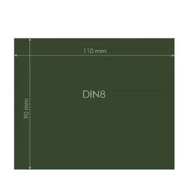 Iweld  Hegesztő  Pajzs üveg 90x110mm DIN 8 548980055011