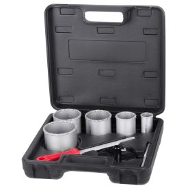   ST 420013 Körkivágó készlet csempére 8 részes kofferben