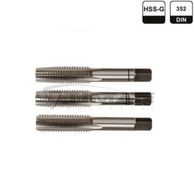 Menetfúró Kézi HSS DIN 352 M12 3db/készlet (030101-0022)