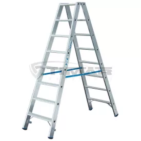   Krause STABILO Két oldalon járható lépcsőfokos állólétra 2x8 fokos (124760)