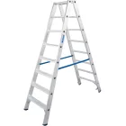 Krause STABILO Két oldalon járható lépcsőfokos állólétra 2x8 fokos (124760)