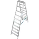 Krause STABILO Két oldalon járható lépcsőfokos állólétra 2x10 fokos (124777)