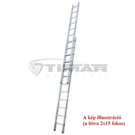 Krause STABILO Tolólétra 2x15 fokos (133328)