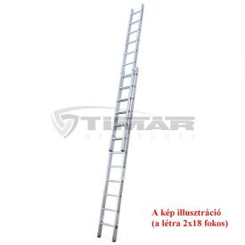 Krause STABILO Tolólétra 2x18 fokos (133359)