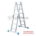 Krause STABILO Univerzális csuklós létra 4x4 fokos nem pallózható (123503)