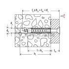 Fischer  524862 Dübel SX Green 8x40 (90)