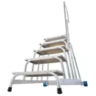 Krause STABILO Gurítható szerelődobogó Alu 5 fokos (805102)