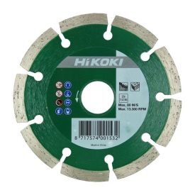   Hikoki  752815 Gyémánt vágótárcsa szegmentált (10mm) beton/tégla/kő  230x22,2mm