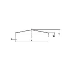 Fém oszlopsapka 60x60mm